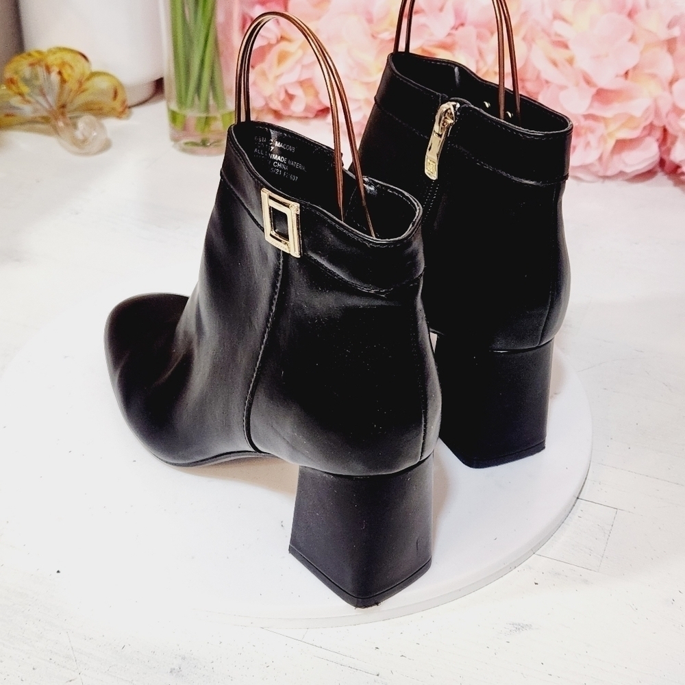 LIZ Claiborne Womens Macomb Booties Block Heel Size 6.5M - Picture 2 of 12